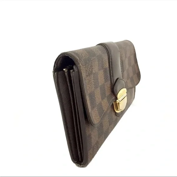 Authentic Louis Vuitton Damier Portefeiulle Sistina Long Bifold Wallet - Picture 3 of 8